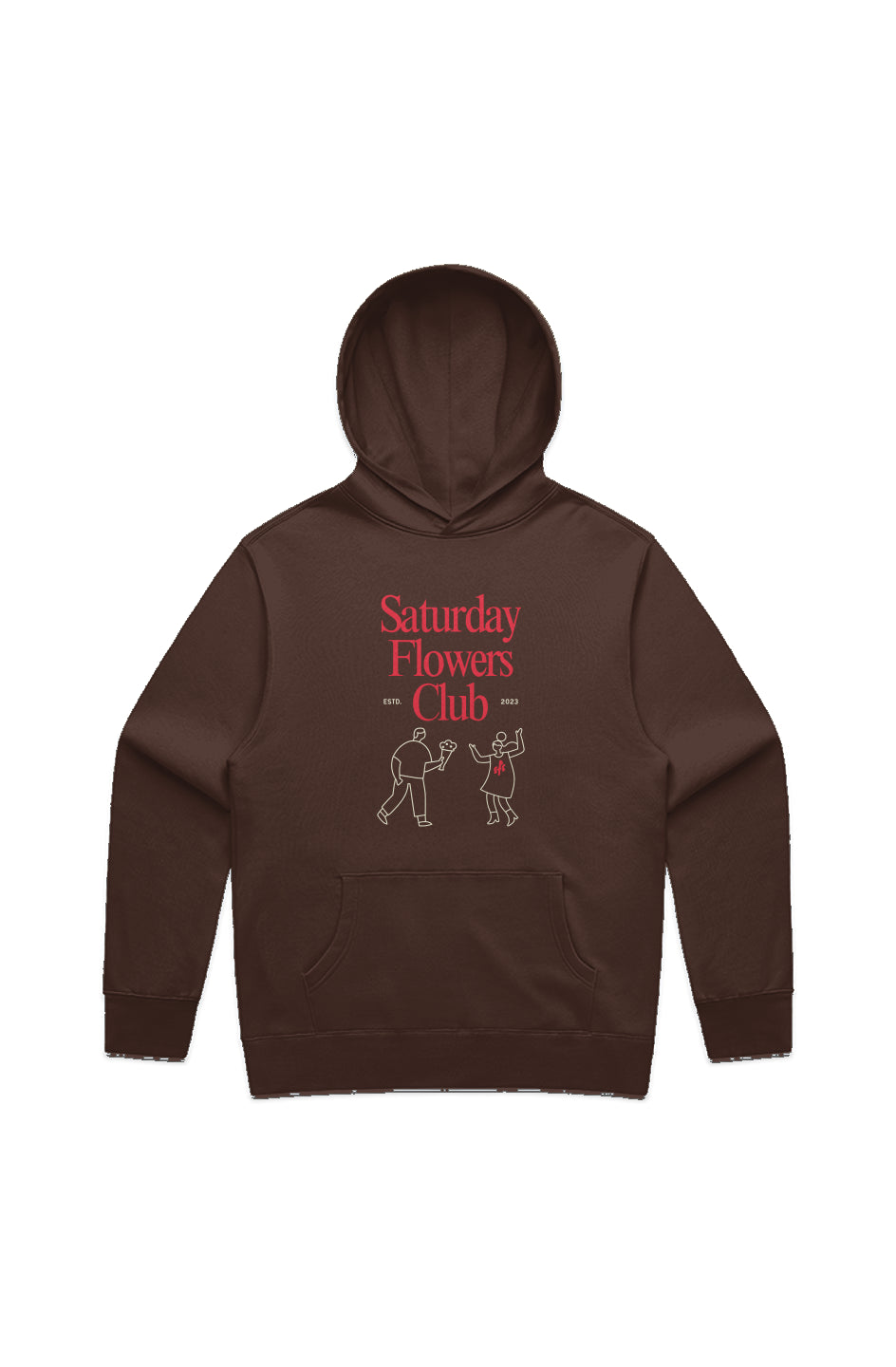 saturday flowers club hoodie