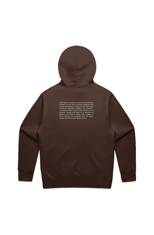 saturday flowers club hoodie