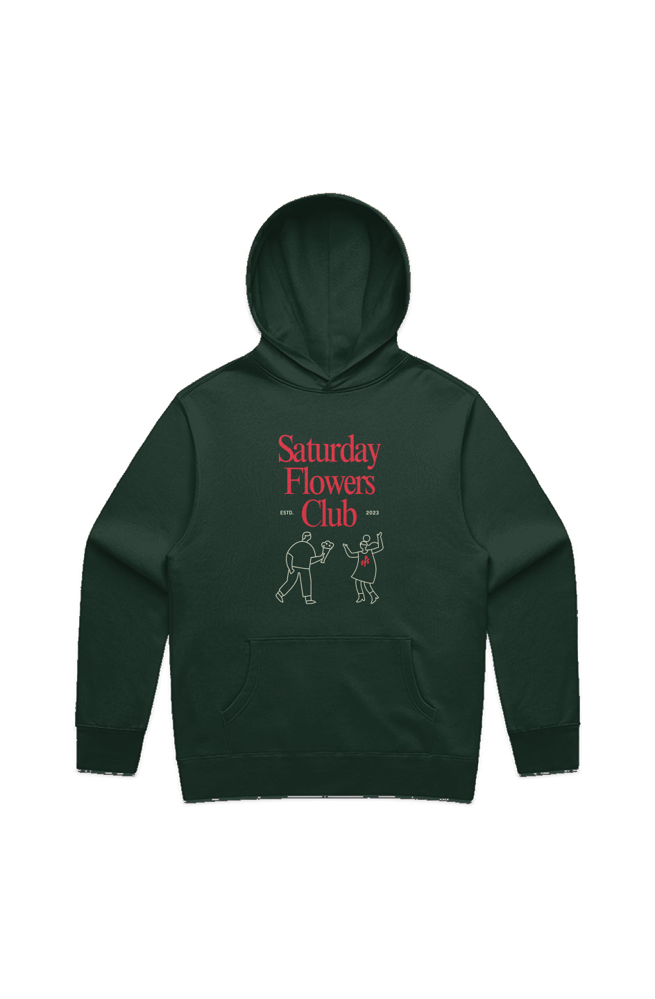 saturday flowers club hoodie